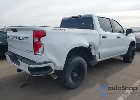 2022 Chevrolet Silverado 1500 Ltd 4Wd Short Bed Custom z USA, uszkodzony, nr VIN 3GCPYBEK0NG169970